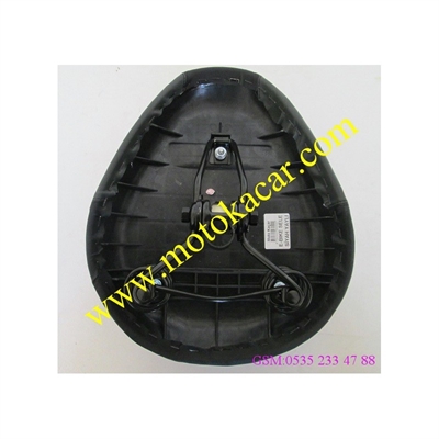 E-BIKE SELE SİYAH YAYLI PLASTİK