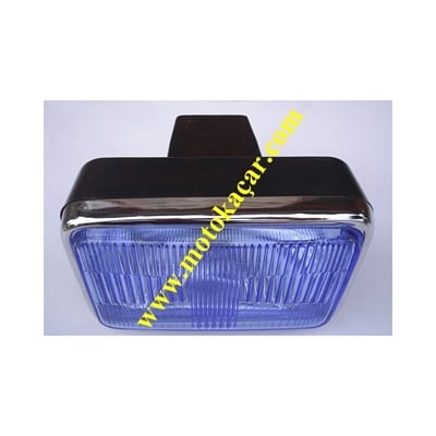 CG ÖN FAR SİYAH MAVİ CAMLI