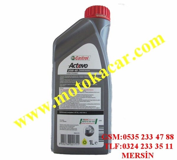 CASTROL 20W-40 ACTEVO YAĞ