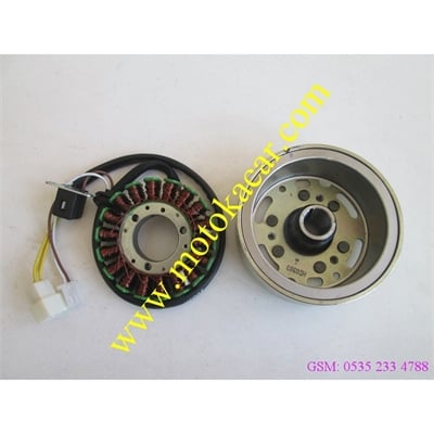SCOOTER SUZUKİ AN 125 STATÖR+VOLANT KOMPLE