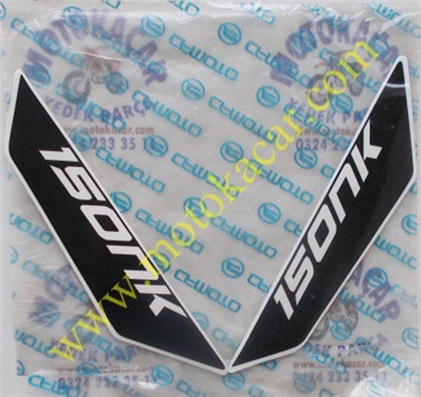 CF MOTO 150 NK DEPO YAN KAPAK ETİKETİ TAKIMI ORJİNAL