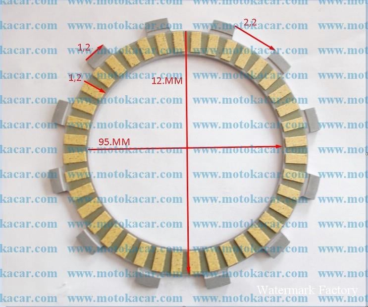 CF MOTO 250 NK DEBRIYAJ BALATASI TAKIM
