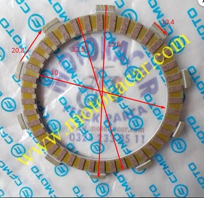 CF MOTO 250 SR DEBRİYAJ BALATASI 1 ORJİNAL