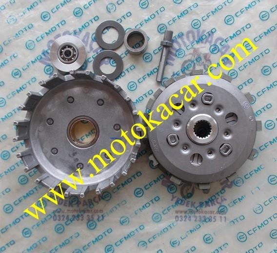CF MOTO NK 250 SR DEBRİYAJ KOMPLE 6YAY 5.BALATA ORJİNAL