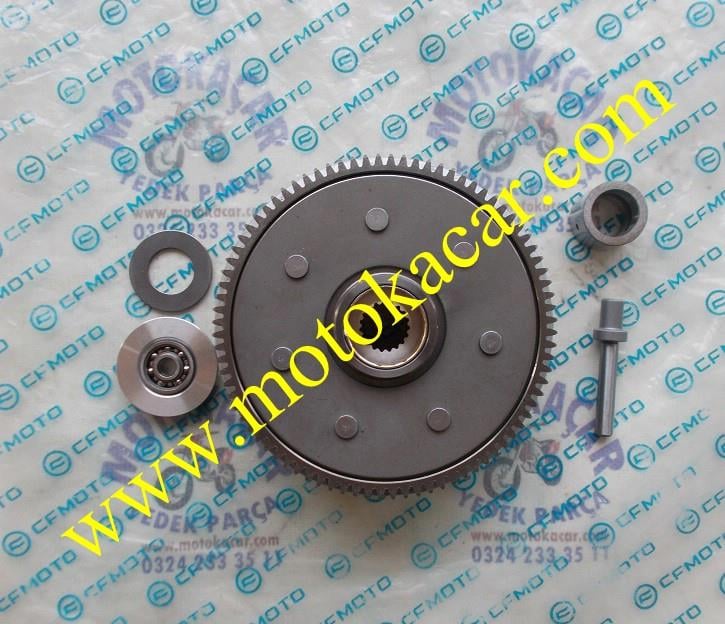 CF MOTO NK 250 SR DEBRİYAJ KOMPLE 6YAY 5.BALATA ORJİNAL