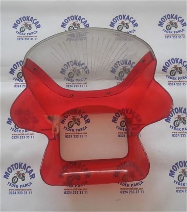 CG 125 ÖN FAR GRANAJ SEFFAF KIRMIZI