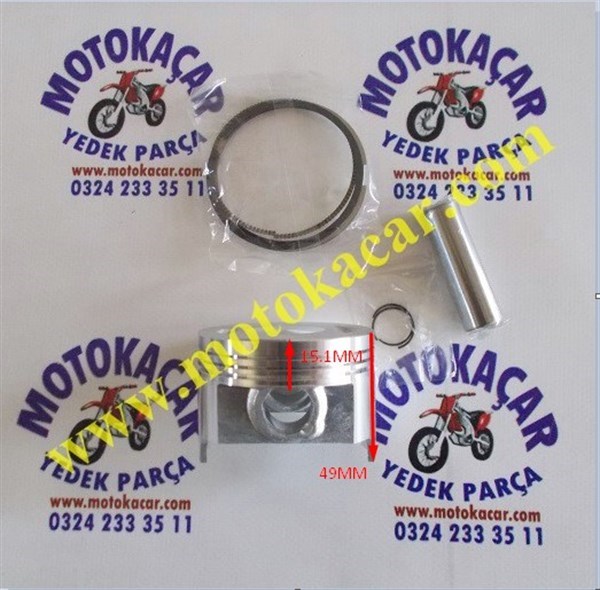 CG 250 69 MM 17 PERNO PİSTON SET