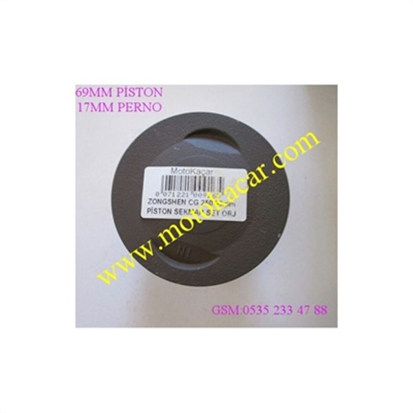 CG 250 69 MM 17 PERNO PİSTON SET