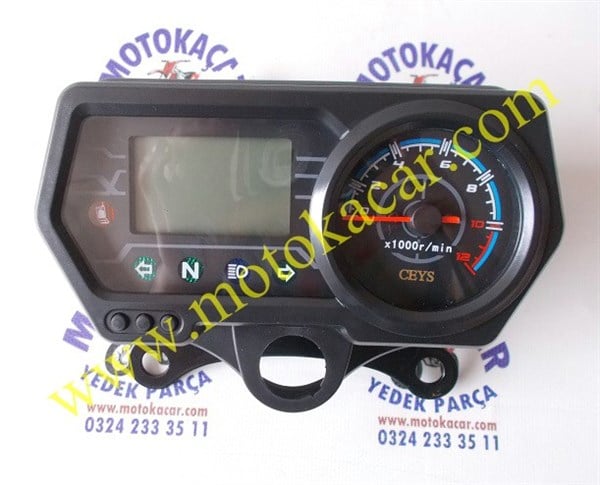 CG DİJİTAL KİLOMETRE KOMPLE CİFT TELLİ 200KM