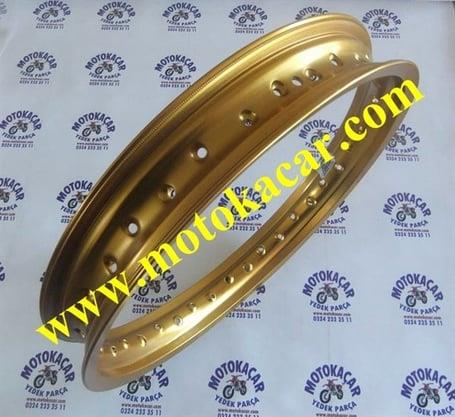 CROSS 19X1,85 ARKA JANT ÇEMBERI ALÜMINYUM SARI