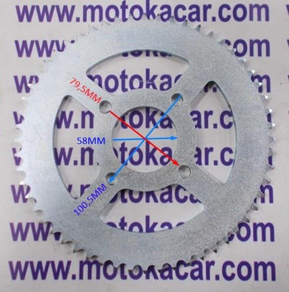 CROSS ARKA DISLI 56T 428