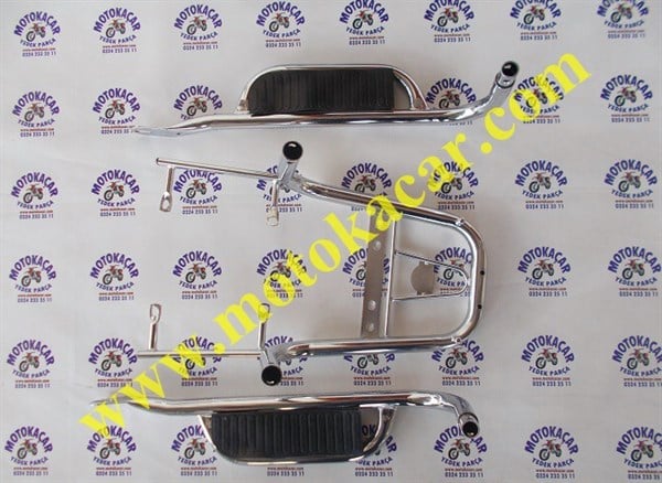 CUP ÇELİK ARKA PORT BAGAJ SAĞ SOL BASAMAKLI KOMPLE