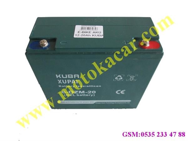 E-BIKE  AKÜ 12V20 AH KUBA ORJİNAL