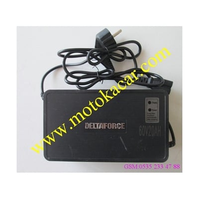 E-BIKE 60V20AH DELTAFORCE ŞARZ CİHAZI