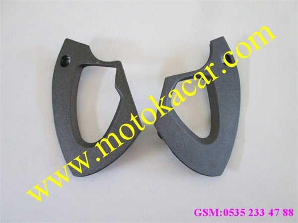 RAMZEY STAR L GİDON DEKOR PAPAKLAR  FÜME SİYAH ORJİNAL