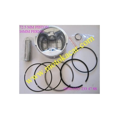 CG 250 72,5.MM 16.PERNO PİSTON SEKMAN SETİ