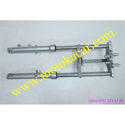 CHOPPER ÇELİK CROWN 150 ÖN AMORTİSÖR KOMPLE SET+ALT ÜST PLATİN