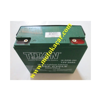 AKÜ 12V20AH TİTAN E-BIKE