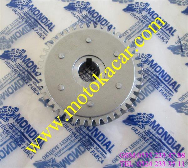 MONDİAL DENGE MİLİ DİŞLİSİ 43T 125MH 150MR 150MC MC-X MG-K 125MC XT-X 150KT ORJİNAL