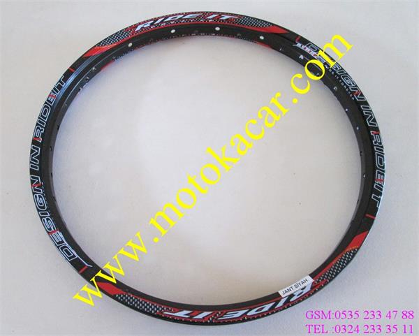 CG CUP RENKLİ JANT SİYAH 1.20X17