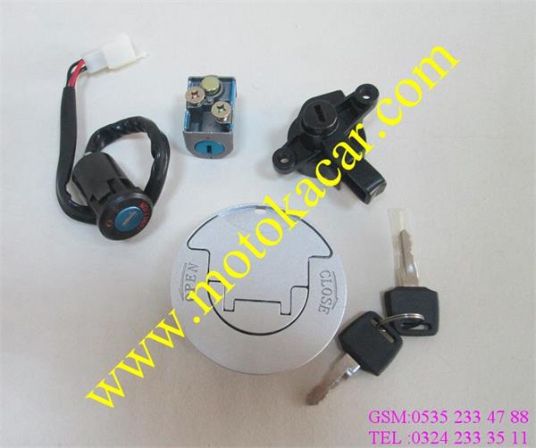 KUBA XCG 150 KONTAK KİLİT SETİ 