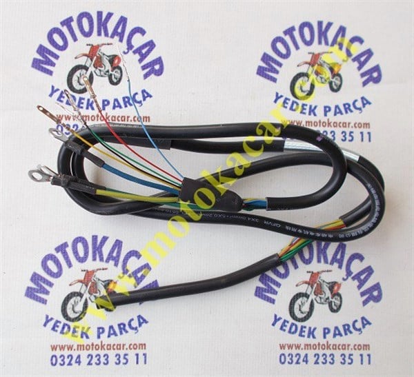 E-BIKE ARKA TEKER MOTOR KABLOSU 8X120.CM