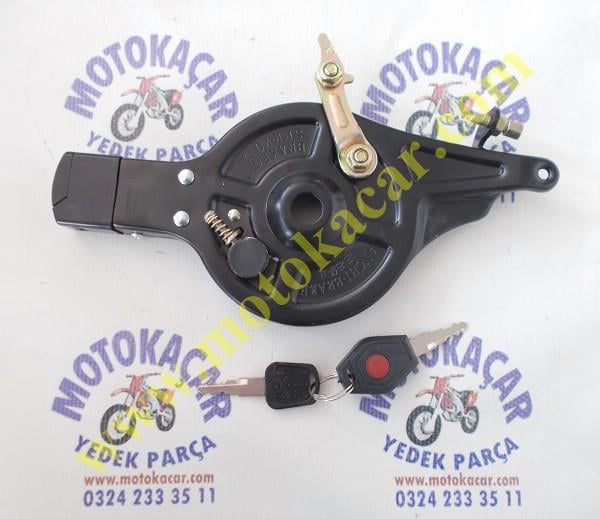 E-BIKE KILITLI  KÜÇÜK MODEL ARKA FREN KAMPANA 90.LIK