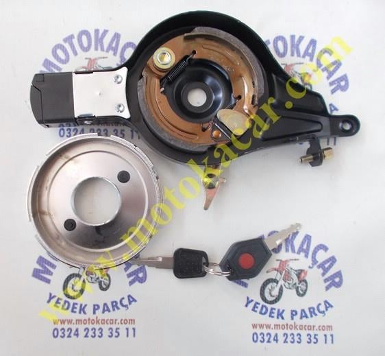 E-BIKE KILITLI  KÜÇÜK MODEL ARKA FREN KAMPANA 90.LIK