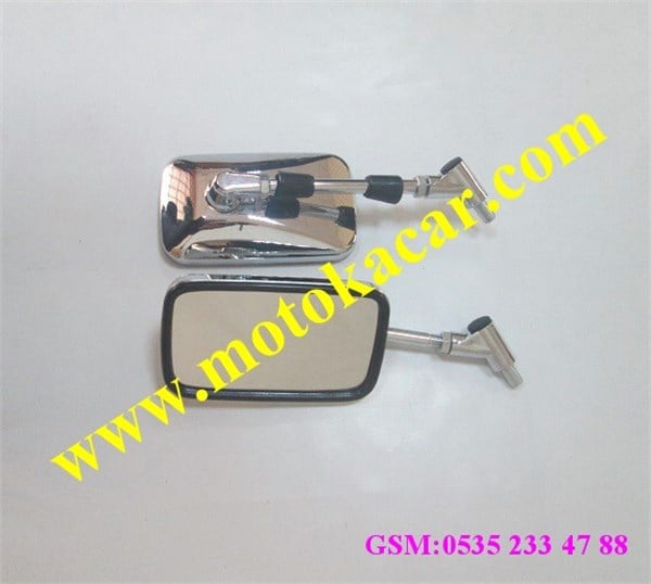 CHOPPER KARE NİKEL AYNA 