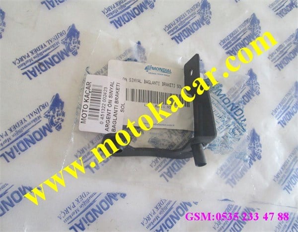 MONDİAL ARGENT ÖN SINYAL SOL BAGLANTI BRAKET ORJİNAL