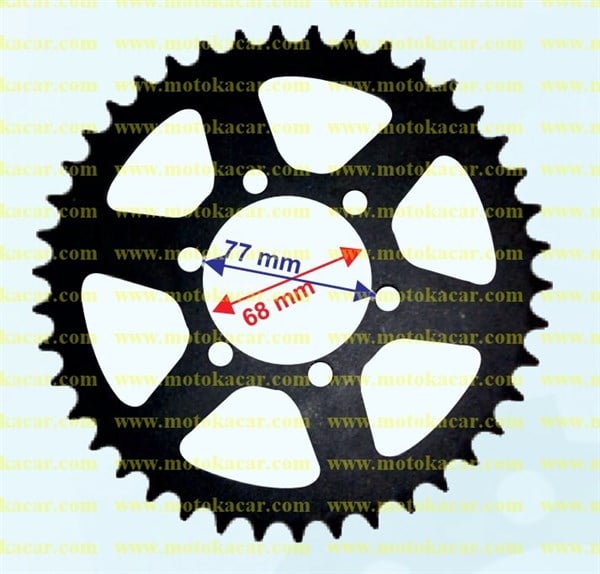 ENDURO RX3-İ EVO ARKA DİŞLİ 520
