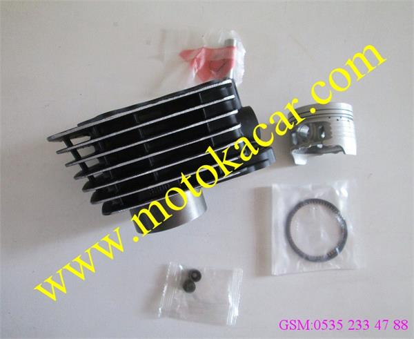 CG 125 13PERNO SİYAH SİLİNDİR PİSTON SEKMAN SETİ 