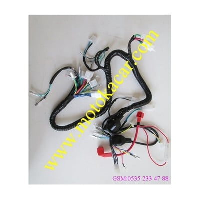 CG 125 AKÜ ASYA KUBA BESLEMELİ TESİSAT KOMPLE