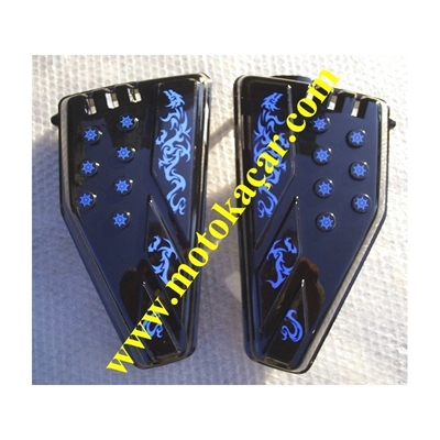 CG SAĞ SOL SİYAH MAVİ KIRMIZI  MODİFİYE YAN KAPAK