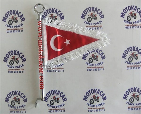 FLAMA BAYRAK BEYAZ 35CM