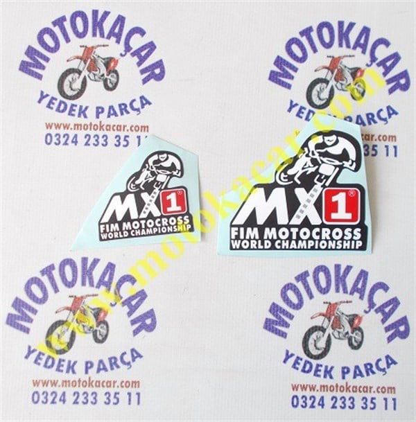 KUBA BLACK CAT ARKA STİCKER MX1 ORJİNAL