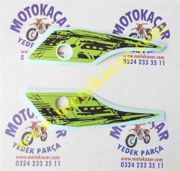 KUBA BLACK CAT ARKA STİCKER ORJİNAL