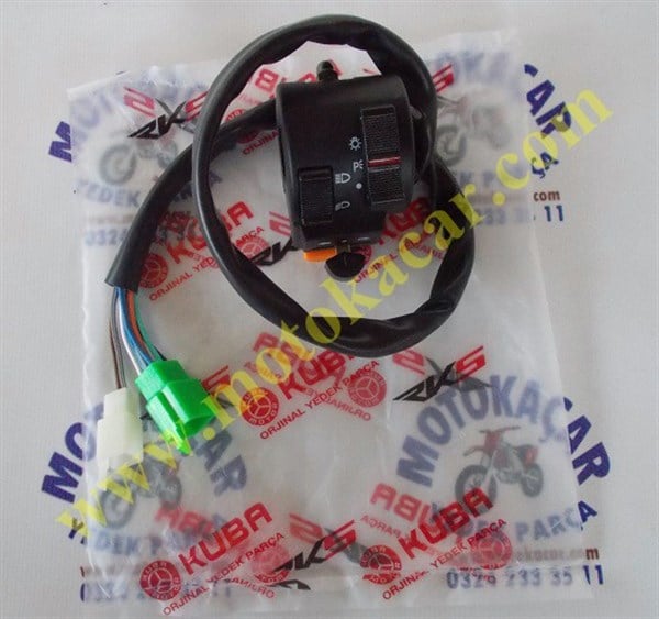 KUBA CROSS BLACK CAT SİNYAL KUMANDA SOL ORJİNAL