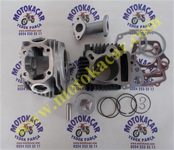KUBA DRAGON 50 110CC 52.MM SİLİNDİR ÜST KAPAK KOMPLE ORJİNAL