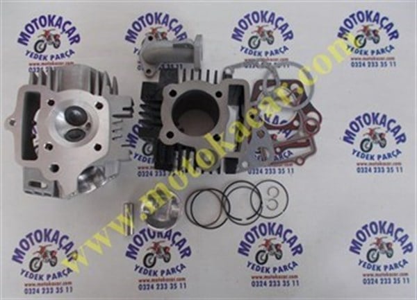 KUBA DRAGON 50 110CC 52.MM SİLİNDİR ÜST KAPAK KOMPLE ORJİNAL