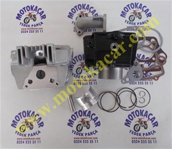 KUBA DRAGON 50 110CC 52.MM SİLİNDİR ÜST KAPAK KOMPLE ORJİNAL