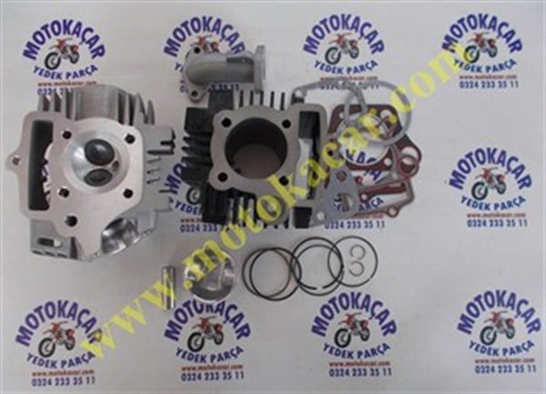 KUBA DRAGON 50 110CC 52.MM SİLİNDİR ÜST KAPAK KOMPLE ORJİNAL