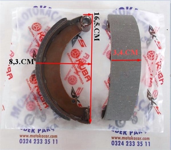 KUBA PİKAP 200 ARKA FREN BALATASI ORJİNAL