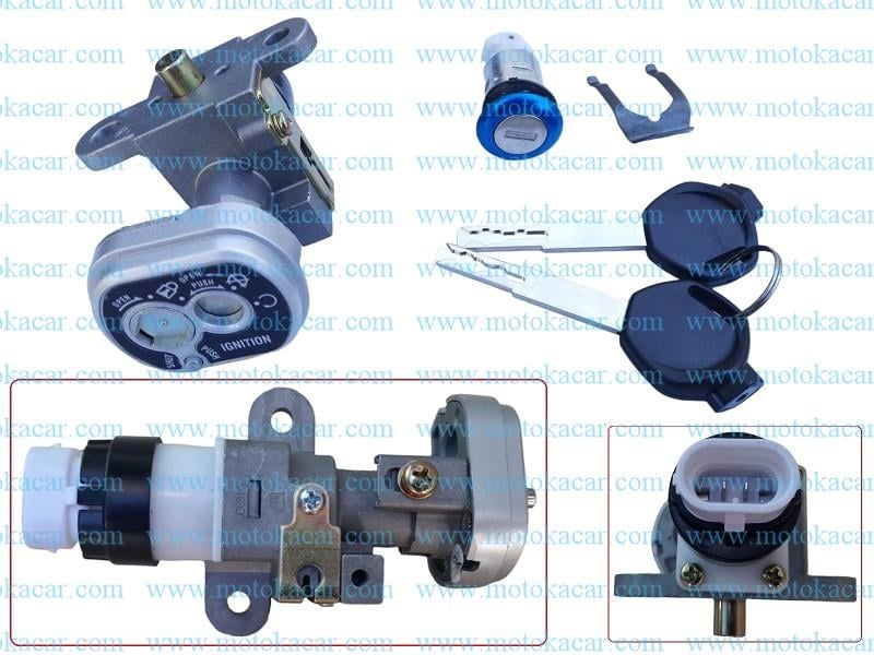 KUBA ZENZERO 125 KONTAK KİLİT SETİ