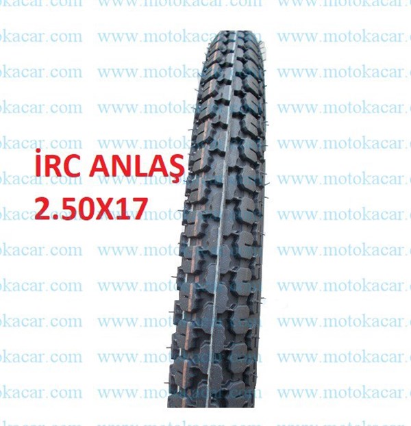 17-2-50 NR-7 İRC TIRNAKLI DIŞ LASTİK