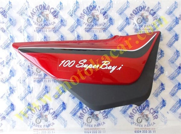 MONDIAL 100 MG SÜPERBOY İ AKÜ YAN KAPAK SAĞ KIRMIZI ORJİNAL