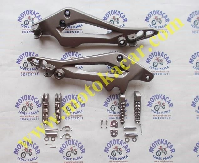 Mondial 125 Drift-L Basamak Braketi &ÖN Arka Basamak SAĞ SOL Takım