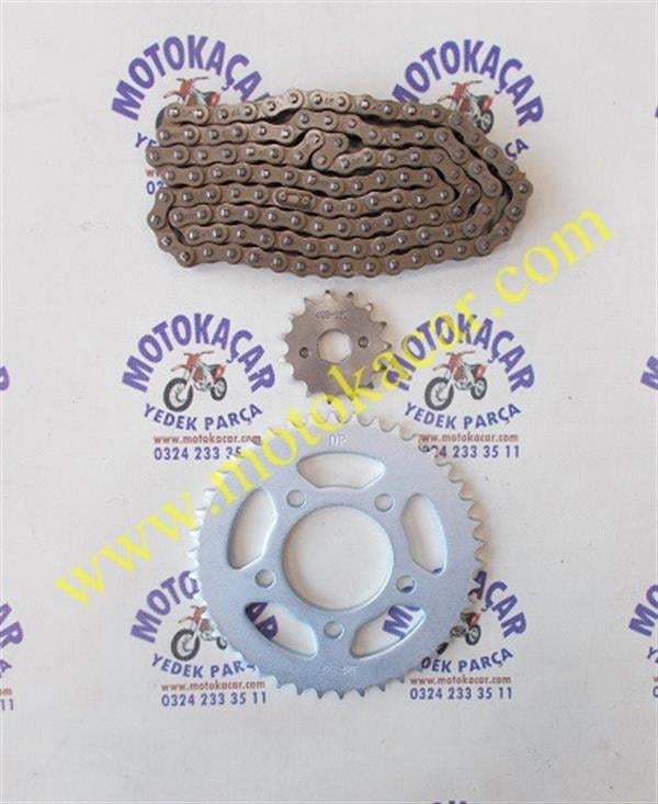 MONDİAL 125 DRİFT-L ZİNCİR DİŞLİ SETİ