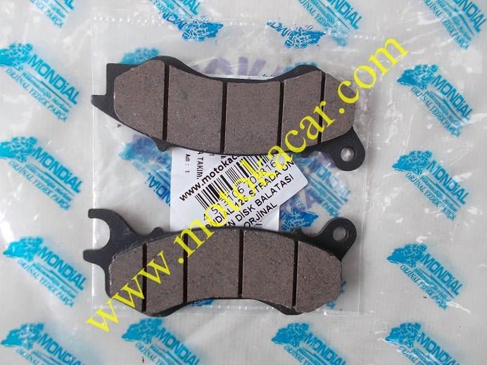 MONDİAL 125 STRADA ÖN FREN DİSK BALATASI ORJİNAL