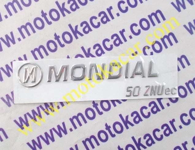 Mondial 50 ZNU ec Etiket Sol Orijinal
